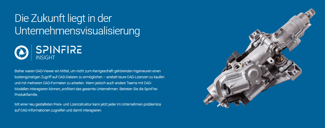 SpinFire Insight CAD Visualisierung